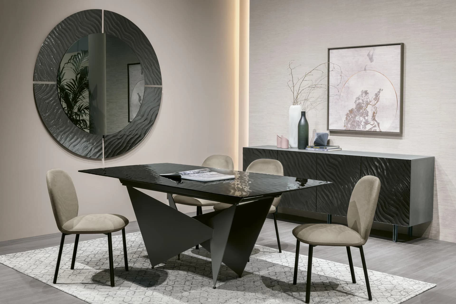 Living Inside Home con complementi d'arredo, vista d'insieme