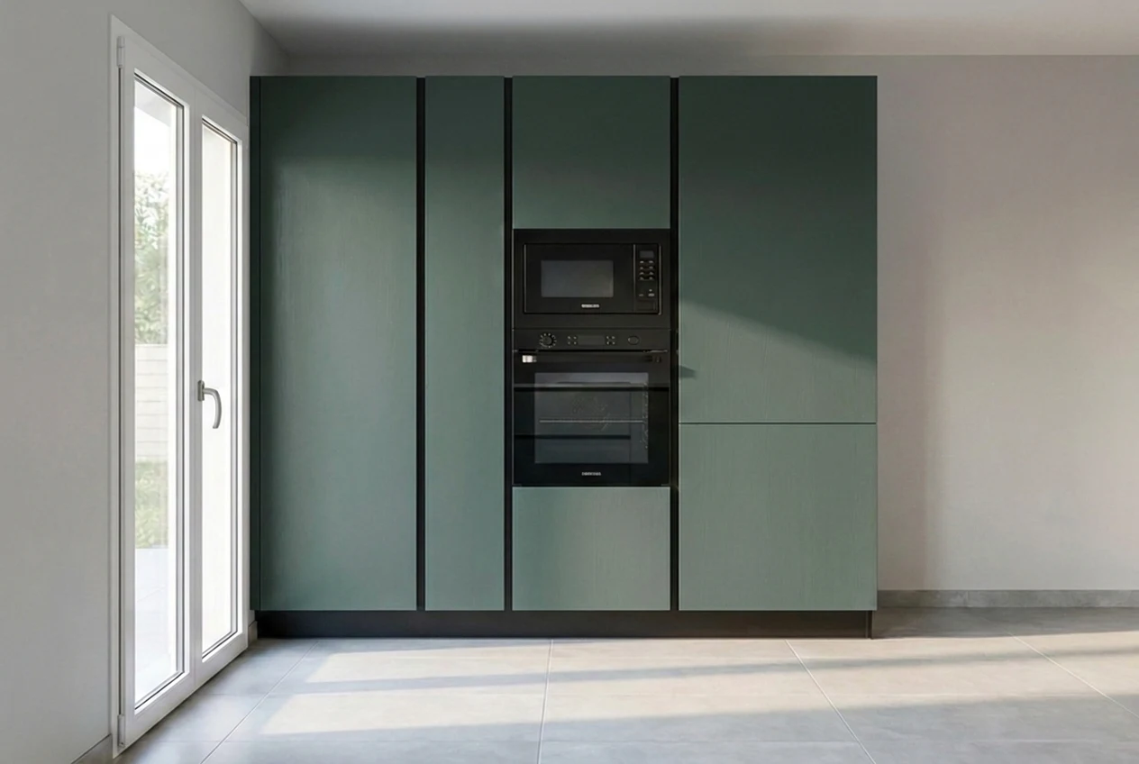 Colonna forno e microonde, risultato finale
