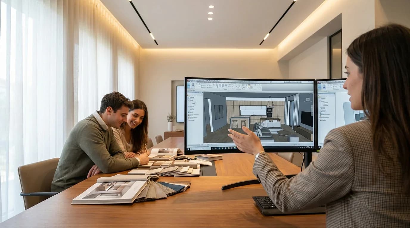 Consulenza con progettazione 3D in tempo reale