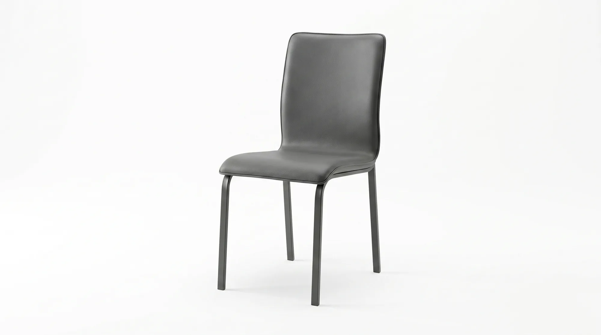 Sedia Glamour grafite/fuliggine
